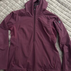 Kuhl Maroon Half-Zip Jacket